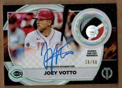 Joey Votto #AP-JV Baseball Cards 2022 Topps Tribute Autograph Patches Prices