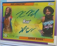 Kofi Kingston, Xavier Woods #DA-ND Wrestling Cards 2021 Topps Heritage WWE Dual Autographs Prices