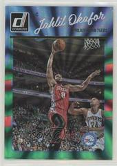 Jahlil Okafor [Green Laser] Basketball Cards 2016 Panini Donruss Prices