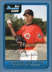 Carlos Guevara #B106 Baseball Cards 2006 Bowman Prospects Prices
