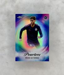 Brian Gutierrez #P-25 Soccer Cards 2023 Topps Chrome MLS Pearlers Prices