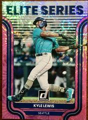 Kyle Lewis [Pink Fireworks] Baseball Cards 2022 Panini Donruss Elite Series Prices