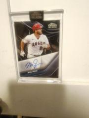 Mike Trout #CBA-MT Baseball Cards 2023 Topps Chrome Black Autographs Prices