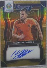 Kevin Strootman [Gold Prizm] #SI-KST Soccer Cards 2020 Panini Select UEFA Euro Signatures Prices