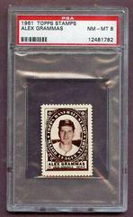 Alex Grammas Baseball Cards 1961 Topps Stamps Prices