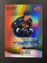 Bowen Byram [Full Autograph] Hockey Cards 2021 Upper Deck Allure Rainbow Prices
