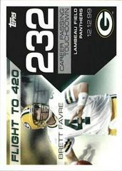 Brett Favre #BF232 Football Cards 2008 Topps Brett Favre Collection Prices