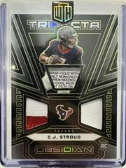 C.J. Stroud [Yellow Electric Etch] #140 Football Cards 2023 Panini Obsidian Prices