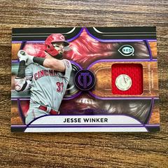 Jesse Winker [Purple] #SOA-JW Baseball Cards 2022 Topps Tribute Stamp of Approval Relics Prices