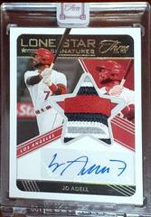 Jo Adell [Gold] #LSS-JA Baseball Cards 2022 Panini Three and Two Lone Star Signatures Prices