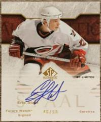 Eric Staal [Autograph SP Limited] Hockey Cards 2003 SP Authentic Prices