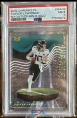 Trevor Lawrence [Gold] #MAG-9 Football Cards 2022 Panini Chronicles Magnitude Prices
