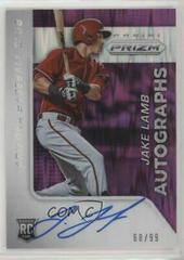 Jake Lamb Baseball Cards 2015 Panini Prizm Autograph Prizms Prices