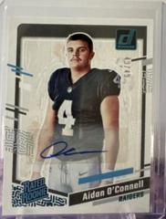 Aidan O'Connell [Autograph] #35 Football Cards 2023 Panini Donruss Rated Rookies Portrait Prices