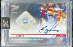 Bryce Harper [Autograph Relic] #690A Baseball Cards 2019 Topps Now Prices