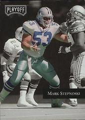 Mark Stepnoski #44 Football Cards 1992 Playoff Prices