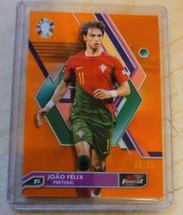 Joao Felix [Orange Refractor] #67 Soccer Cards 2023 Topps Finest Road to UEFA EURO Prices