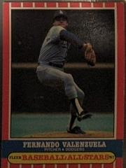 Fernando Valenzuela #43 Baseball Cards 1987 Fleer Baseball All Stars Prices