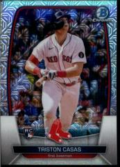 Triston Casas [Mega Box Mojo Red] #2 Baseball Cards 2023 Bowman Prices