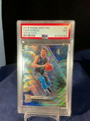 Luka Doncic [Wave Fotl] Basketball Cards 2018 Panini Spectra Prices