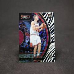 Lauri Markkanen [Zebra Prizm] #8 Basketball Cards 2017 Panini Select Prices