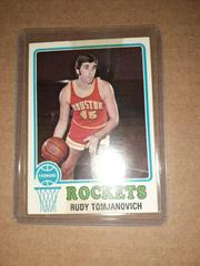 Rudy Tomjanovich #145 Basketball Cards 1973 Topps Prices