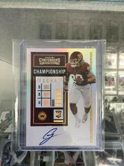 Chase Young [Autograph Championship] Football Cards 2020 Panini Contenders Prices