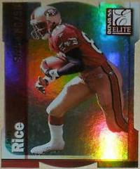 Jerry Rice [Status] Football Cards 1999 Panini Donruss Elite Prices