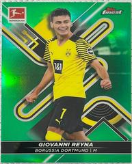 Giovanni Reyna [Refractor] Soccer Cards 2021 Topps Finest Bundesliga Prices