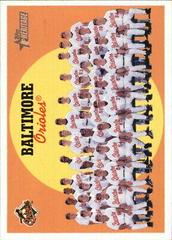 Baltimore Orioles #48 Baseball Cards 2008 Topps Heritage Prices