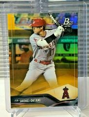 Shohei Ohtani [Gold] #93 Baseball Cards 2021 Bowman Platinum Prices