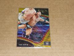 The Rock [Gold Wave] Wrestling Cards 2022 Panini Select WWE Prices