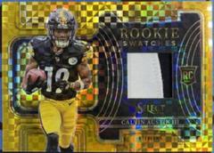 Calvin Austin III [Gold] #RSW-21 Football Cards 2022 Panini Select Rookie Swatches Prices
