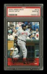 David Ortiz #315 Baseball Cards 2005 Upper Deck Prices