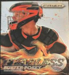 Buster Posey #F1 Baseball Cards 2013 Panini Prizm Fearless Prices