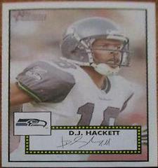 D.J. Hackett #225 Football Cards 2006 Topps Heritage Prices