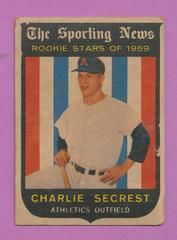 Charlie Secrest Baseball Cards 1959 Venezuela Topps Prices
