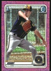 Aaron Ashby [Pink Refractor Mega Box Mojo] #BCP-57 Baseball Cards 2020 Bowman Chrome Prospects Prices