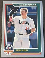 Jacob Berry [Hobby Longevity] #3 Baseball Cards 2022 Panini Stars & Stripes USA Prices