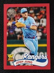 Josh Jung [Red] #89B-33 Baseball Cards 2024 Topps 1989 Prices