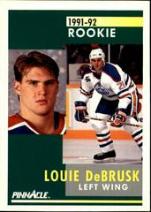 Louie DeBrusk #347 Hockey Cards 1991 Pinnacle Prices