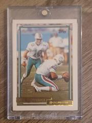 Pete Stoyanovich Football Cards 1992 Topps Gold Prices