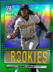 Oneil Cruz [Green] Baseball Cards 2022 Bowman Platinum Renowned Rookies Prices