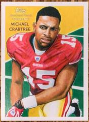 Michael Crabtree #C151 Football Cards 2009 Topps National Chicle Prices