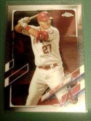 Mike Trout [SSP] #27 Baseball Cards 2021 Topps Chrome Prices