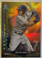 Cody Bellinger [Gold Refractor] #BTP-17 Baseball Cards 2017 Bowman Scouts' Top 100 Prices