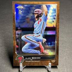 Alec Bohm [Ben Baller Orange] #89 Baseball Cards 2022 Topps Chrome Prices