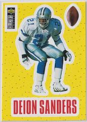 Deion Sanders #S8 Football Cards 1996 Collector's Choice Stick Ums Prices