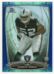 Khalil Mack [Bubbles Refractor] #123 Football Cards 2014 Bowman Chrome Prices