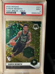 Aaron Nesmith [Fast Break Gold] #279 Basketball Cards 2020 Panini Mosaic Prices